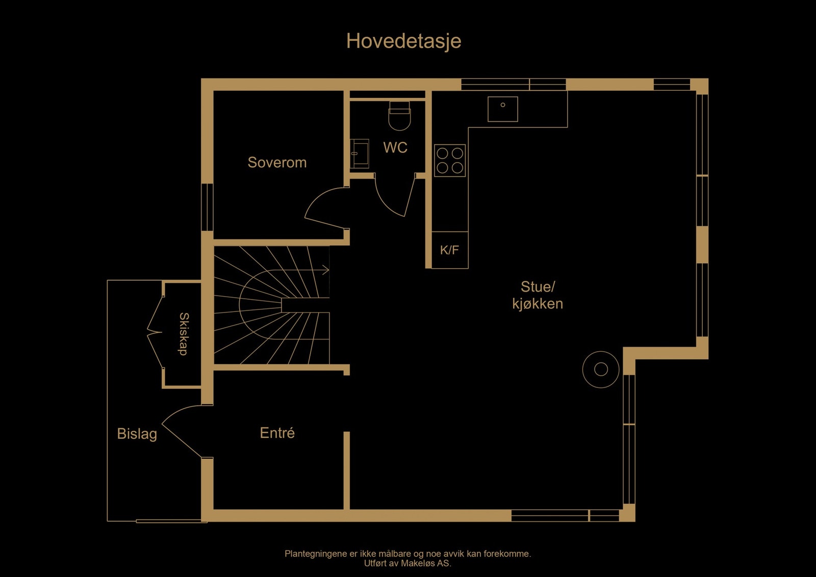 Plantegning (illustrasjon, avvik kan forekomme) Galleribilde