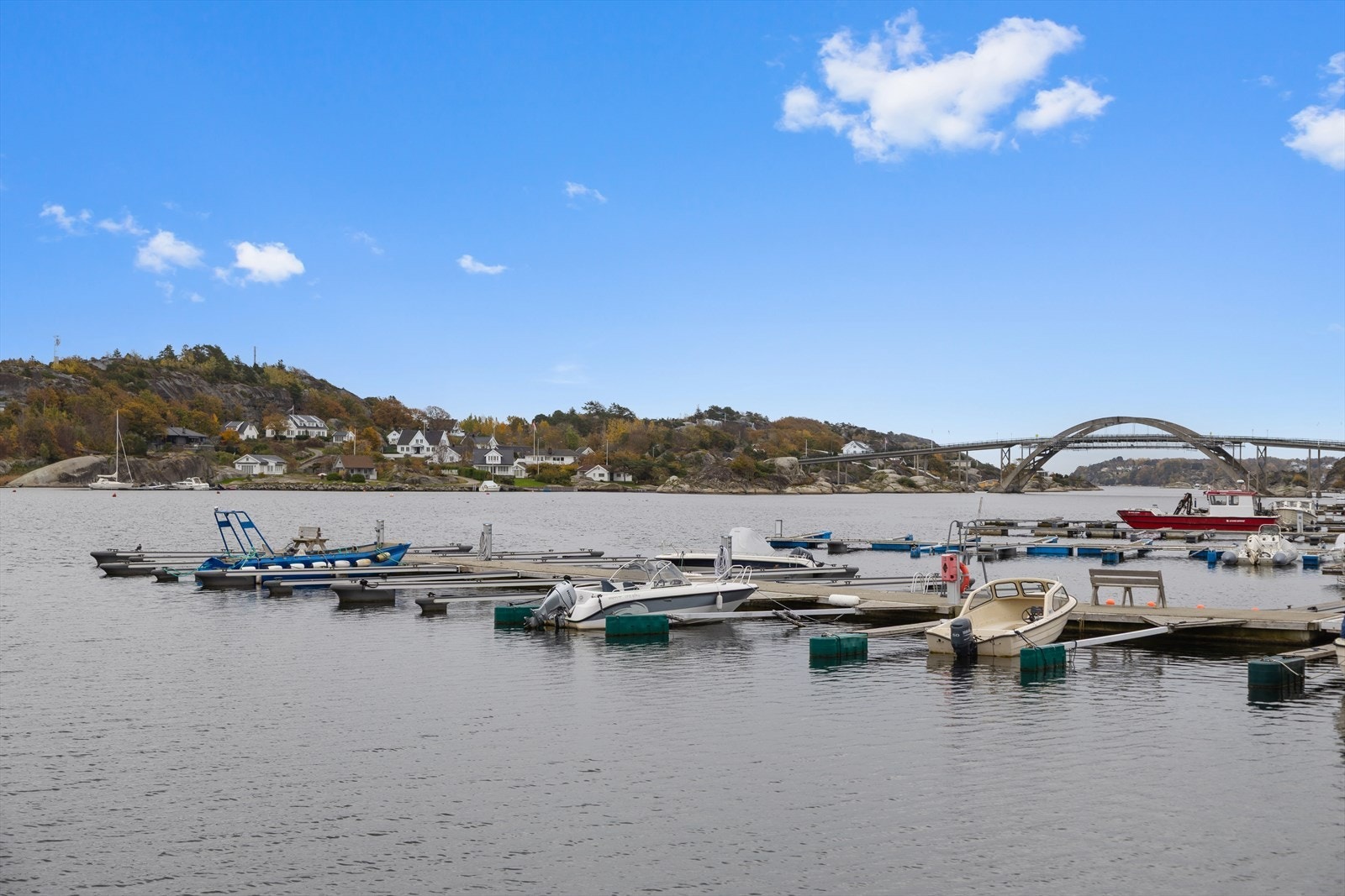 Småbåthavn ved Ormelet Galleribilde