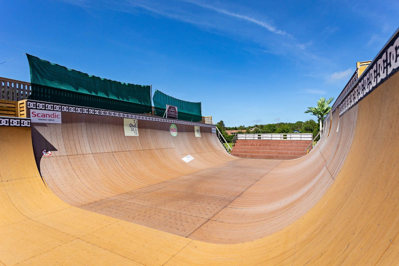 Tjøme har sin egne skatepark. Galleribilde