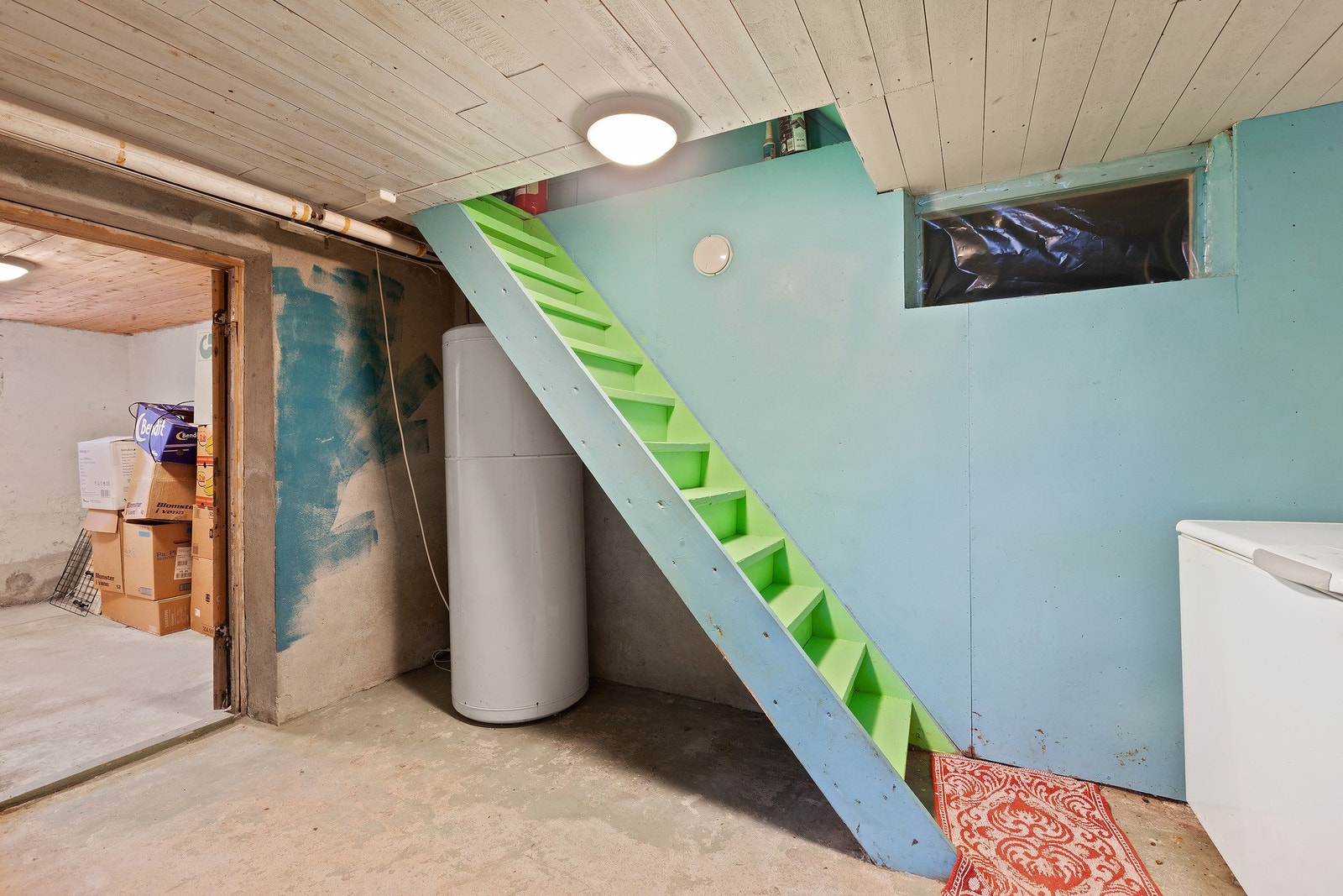 Treppenedgang kjeller. Galleribilde