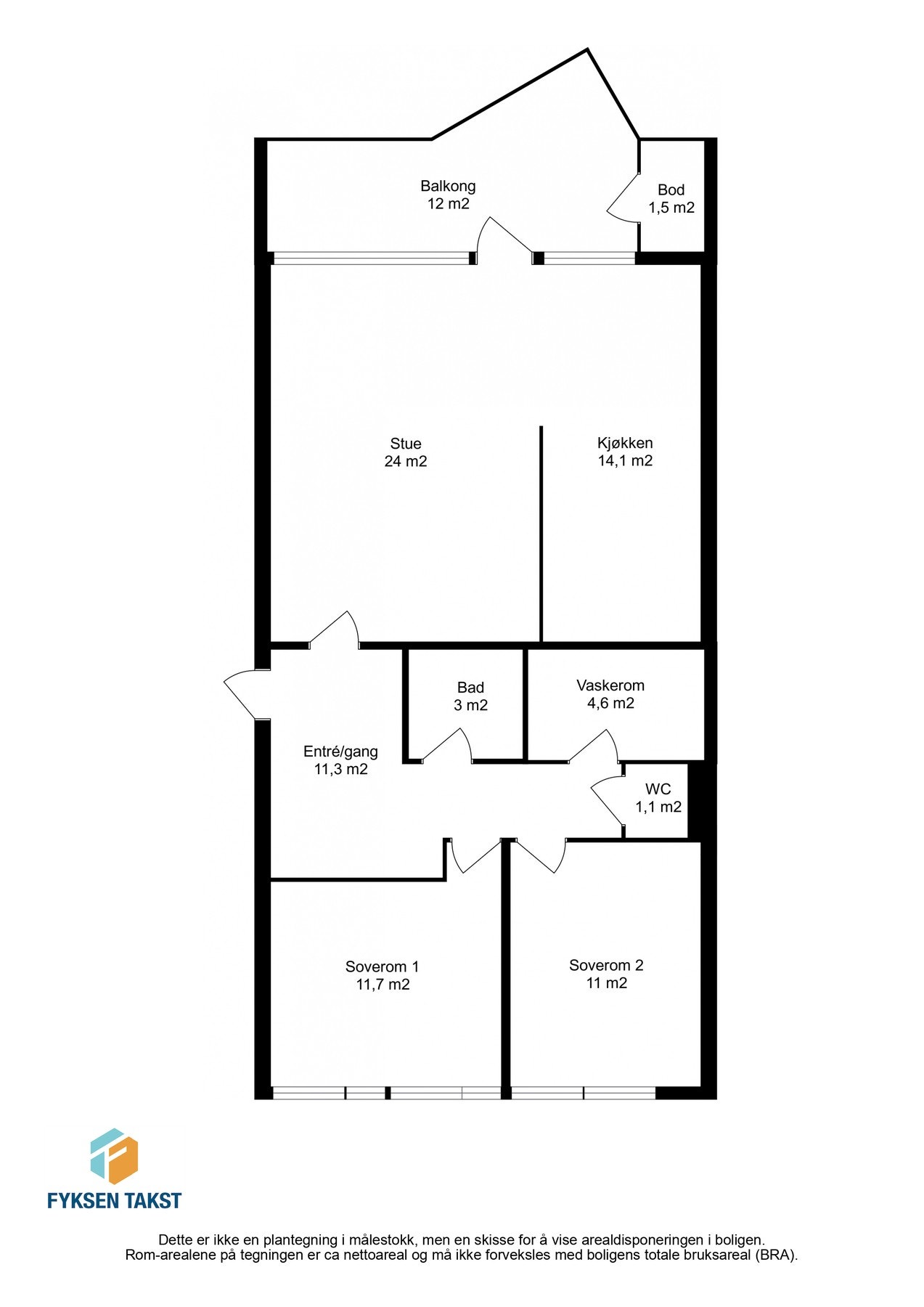 Planskisse. Galleribilde