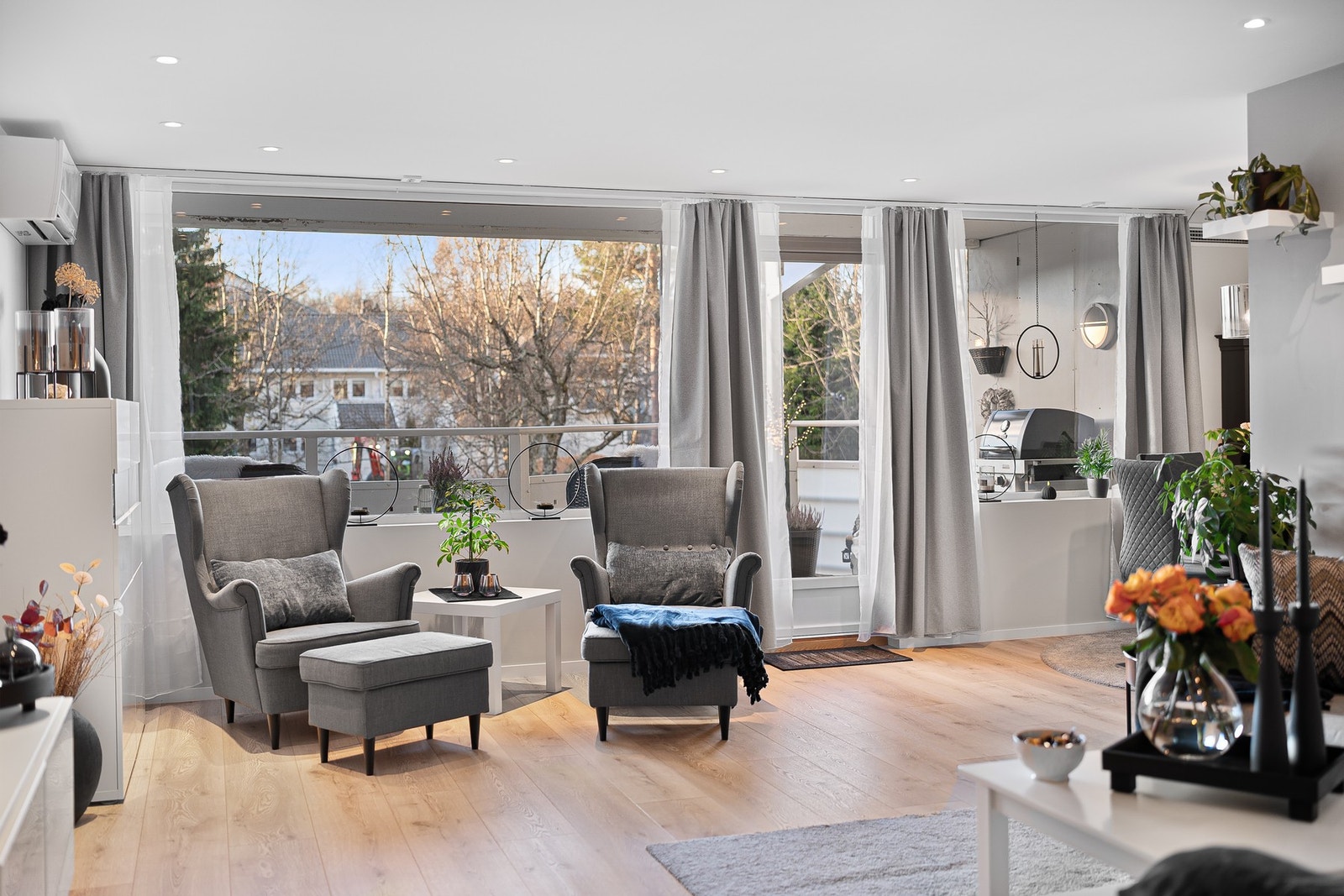 Her kan du enkelt innrede i flere sittegrupper. Galleribilde