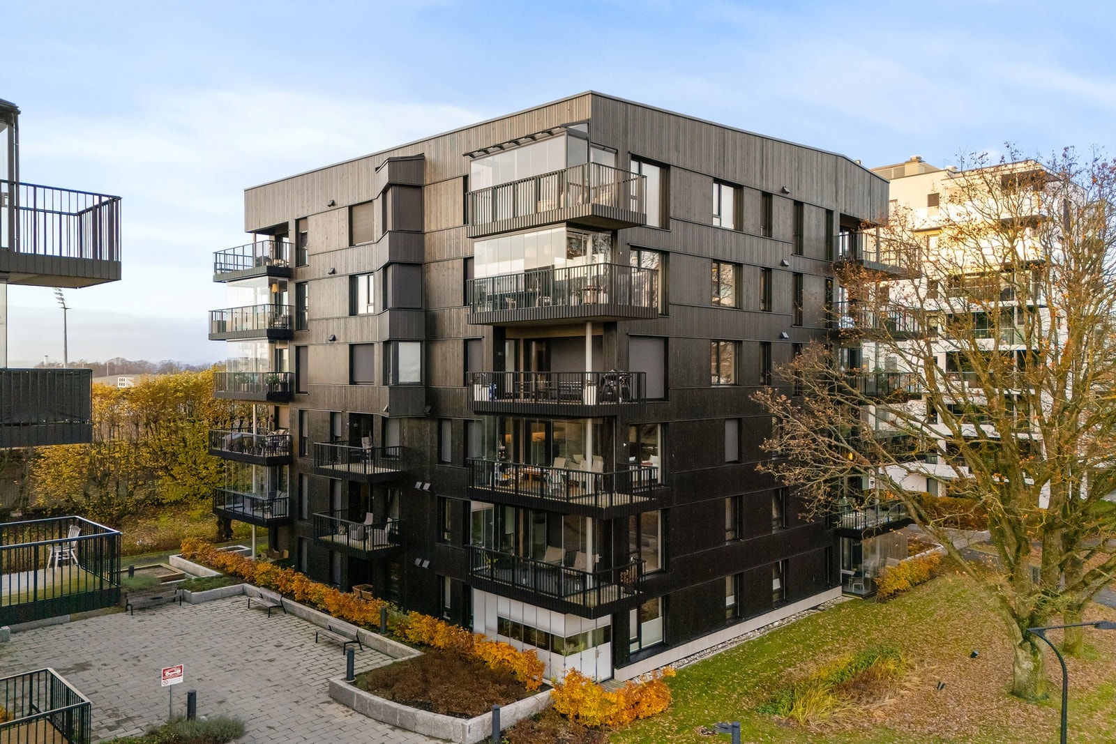 Bygget er modere utformet Galleribilde