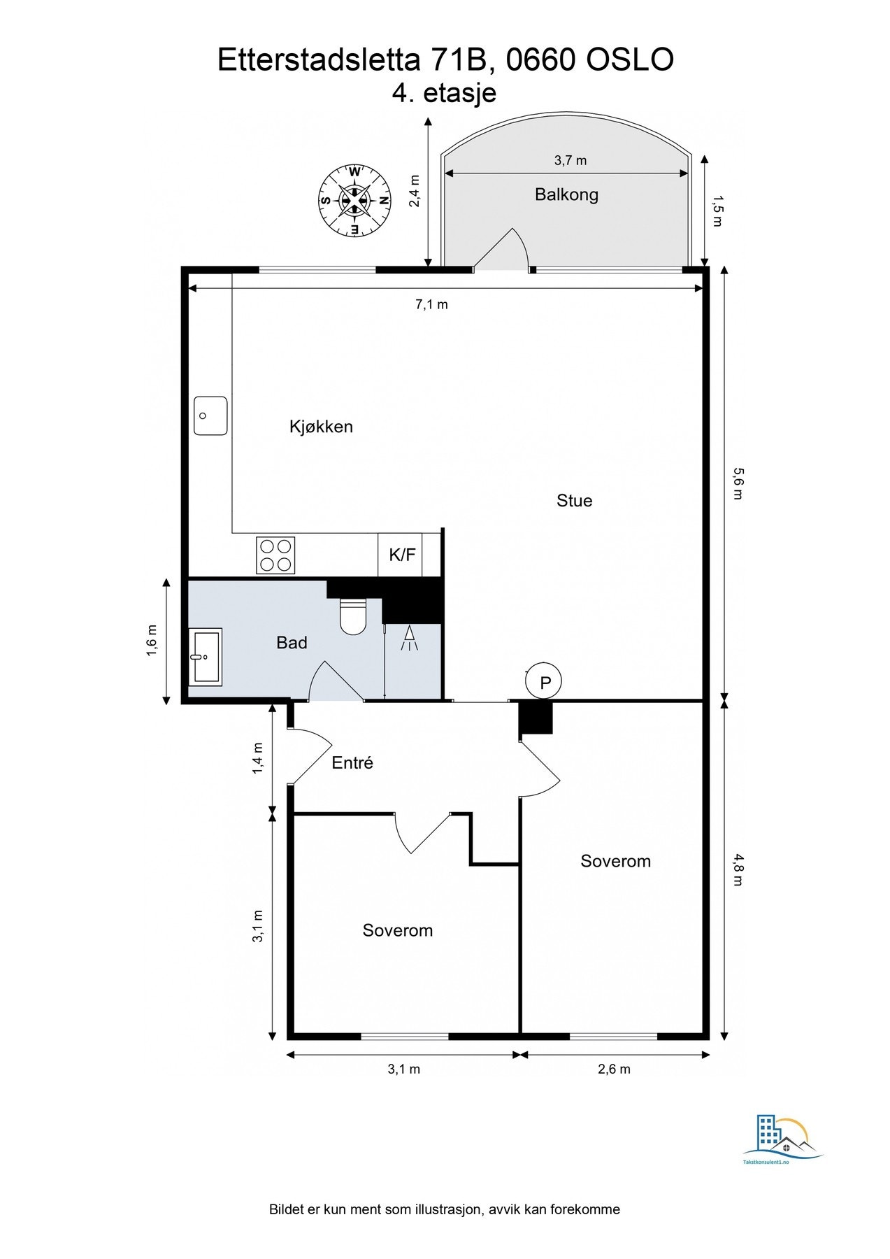 Lilighetens planskisse - avvik kan forekomme. Galleribilde