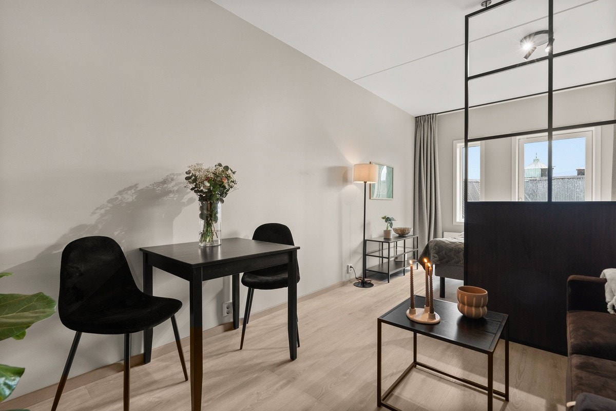 Her har du det du måtte trenge i en arealeffektiv leilighet Galleribilde