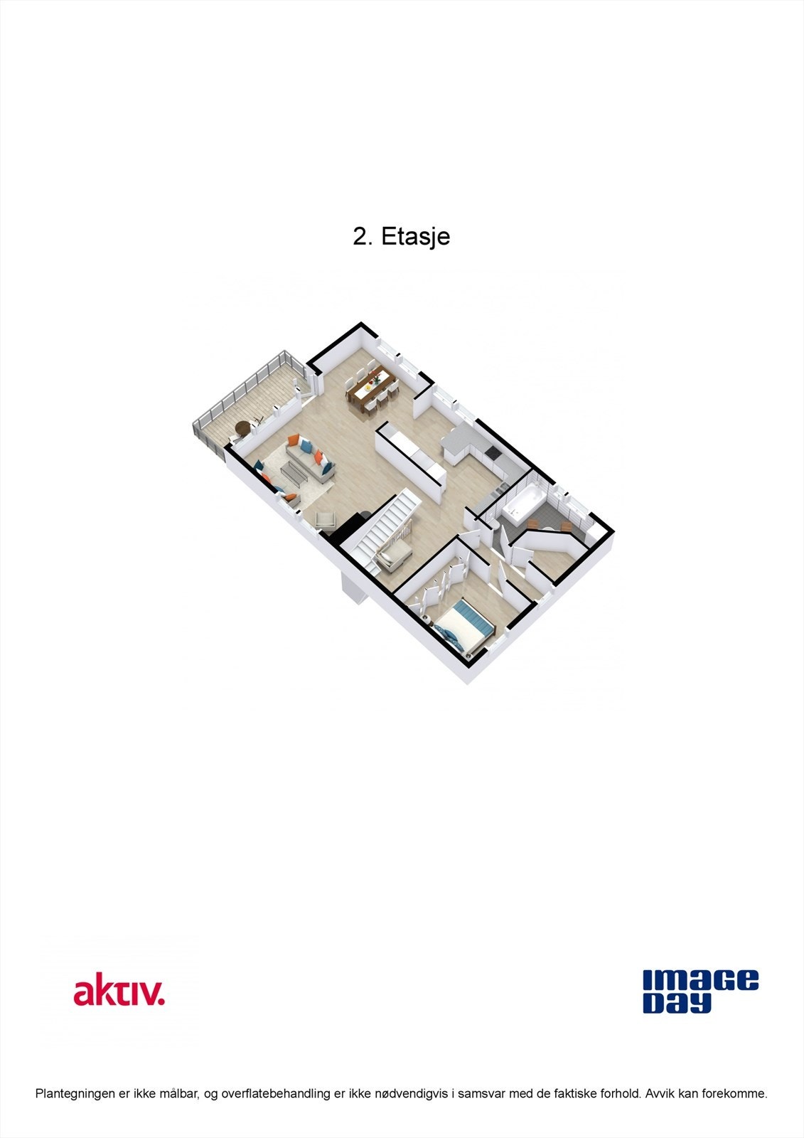 Plantegning 2. etasje. Galleribilde