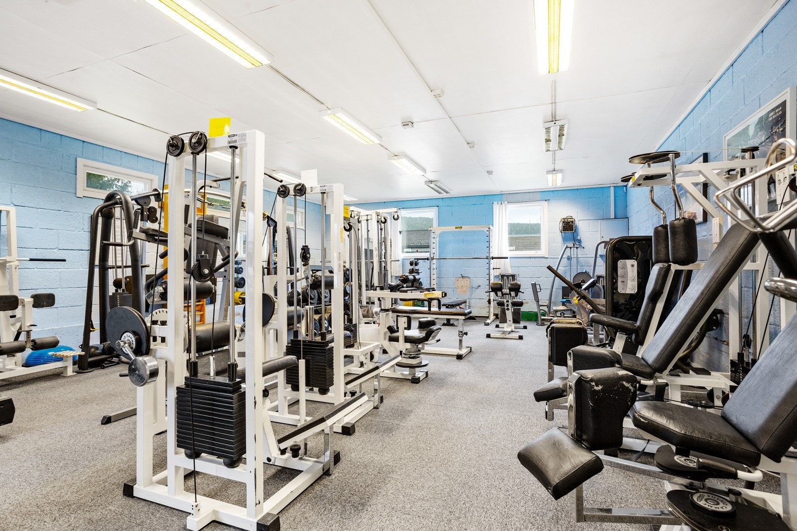 Treningssenter i næringdelen. Galleribilde