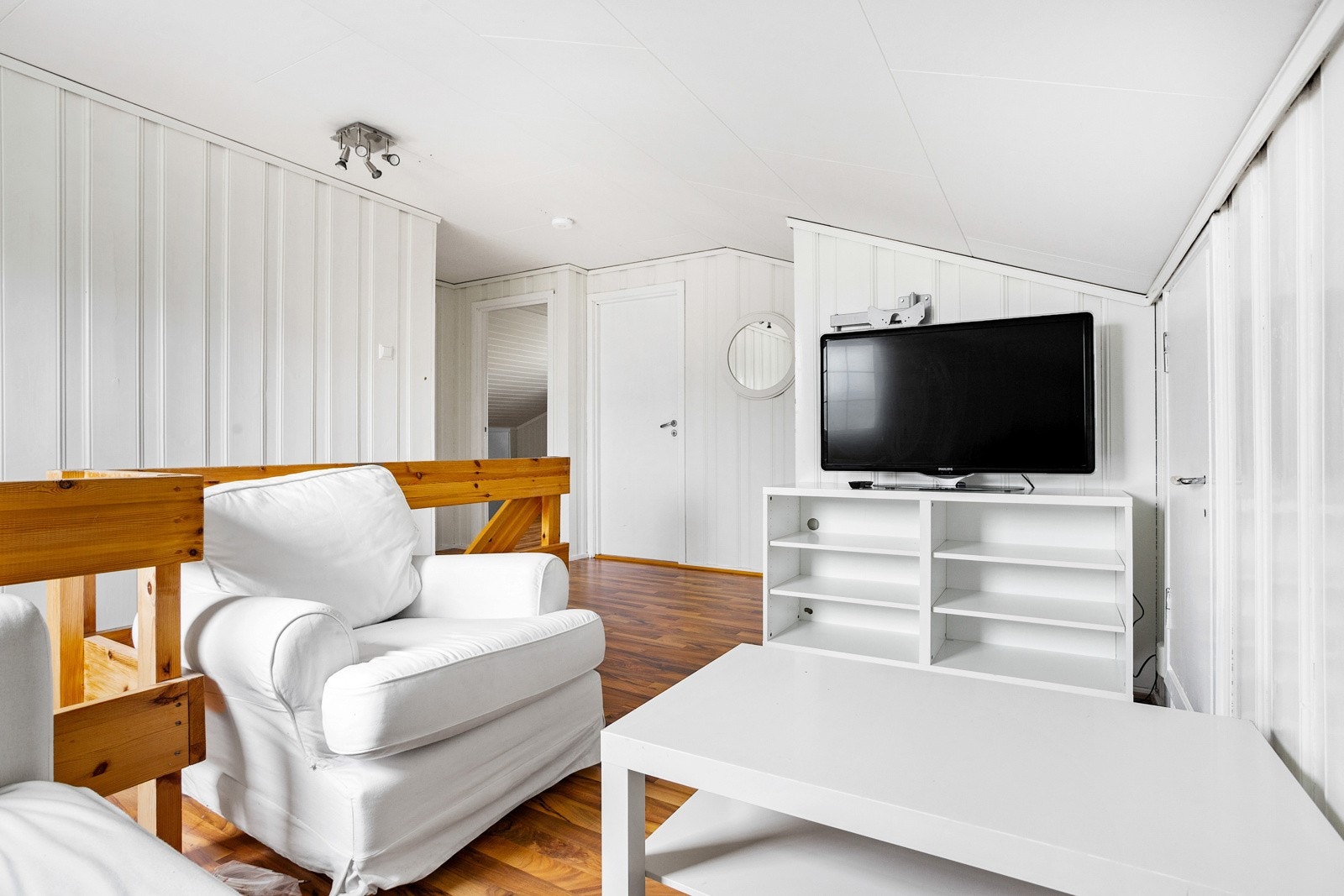 Loftstue. Galleribilde