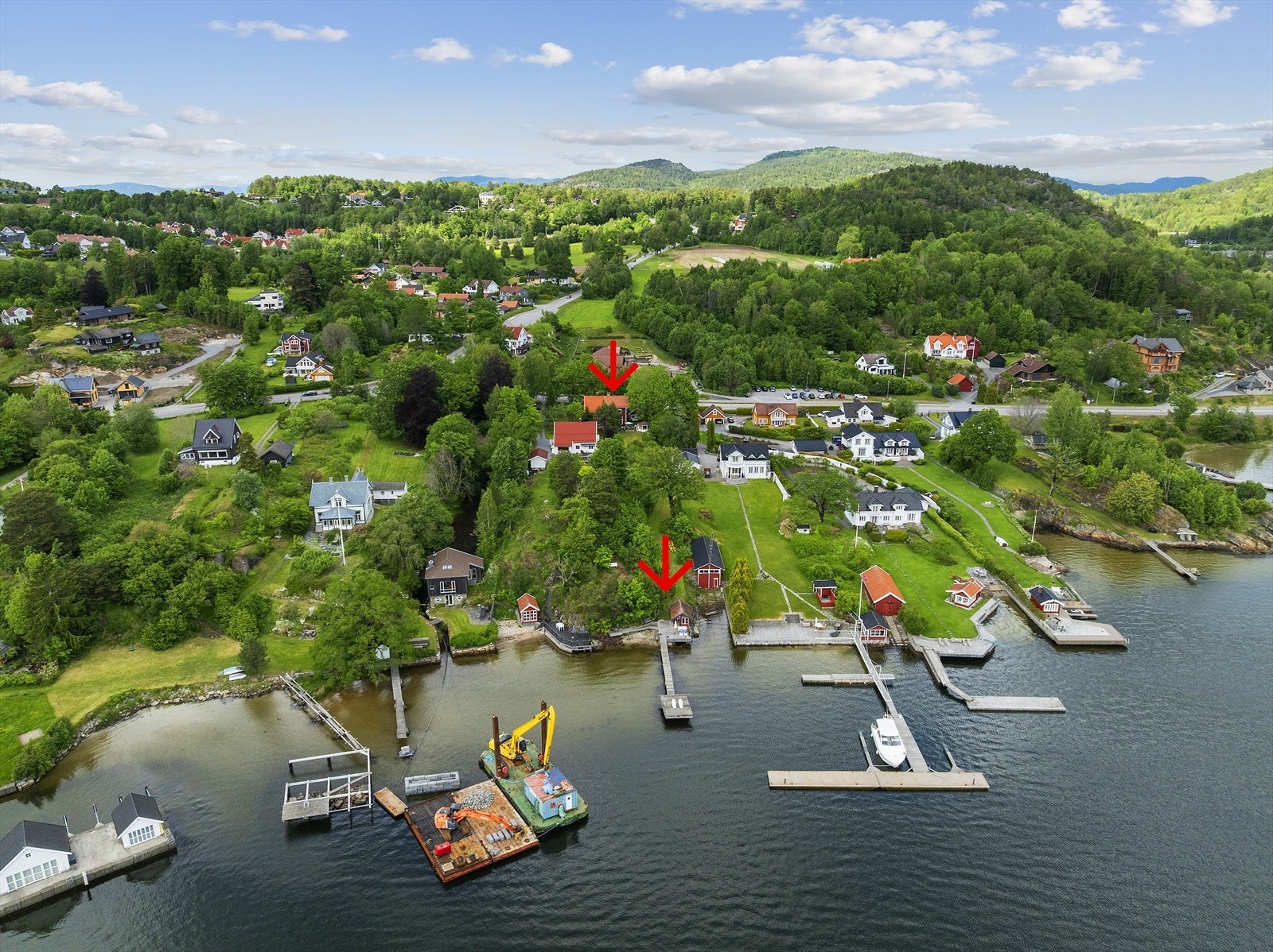 Flotte turmuligheter med nærhet til skog og mark Galleribilde