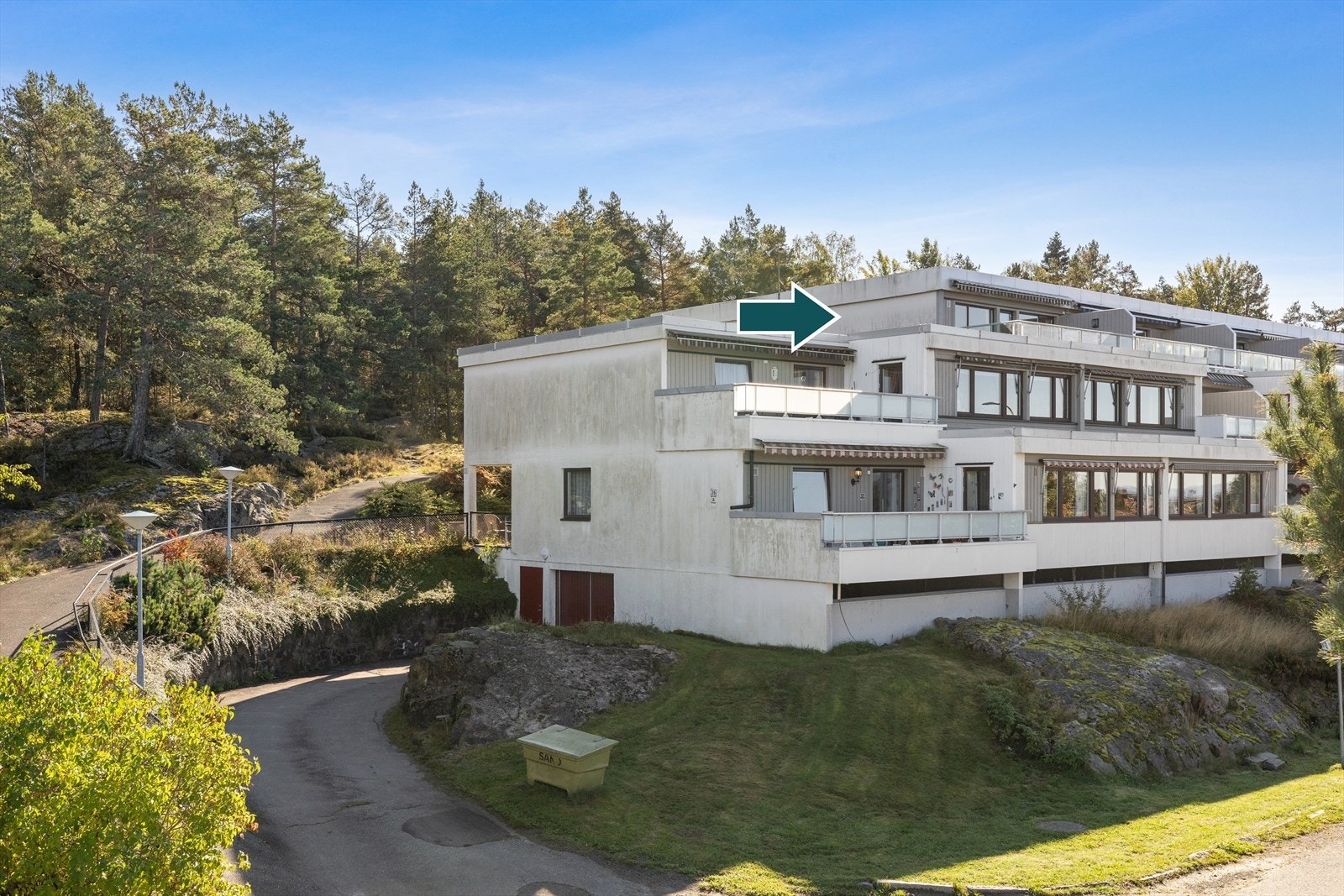 Sjelden toppleilighet med garasjeplass. Galleribilde