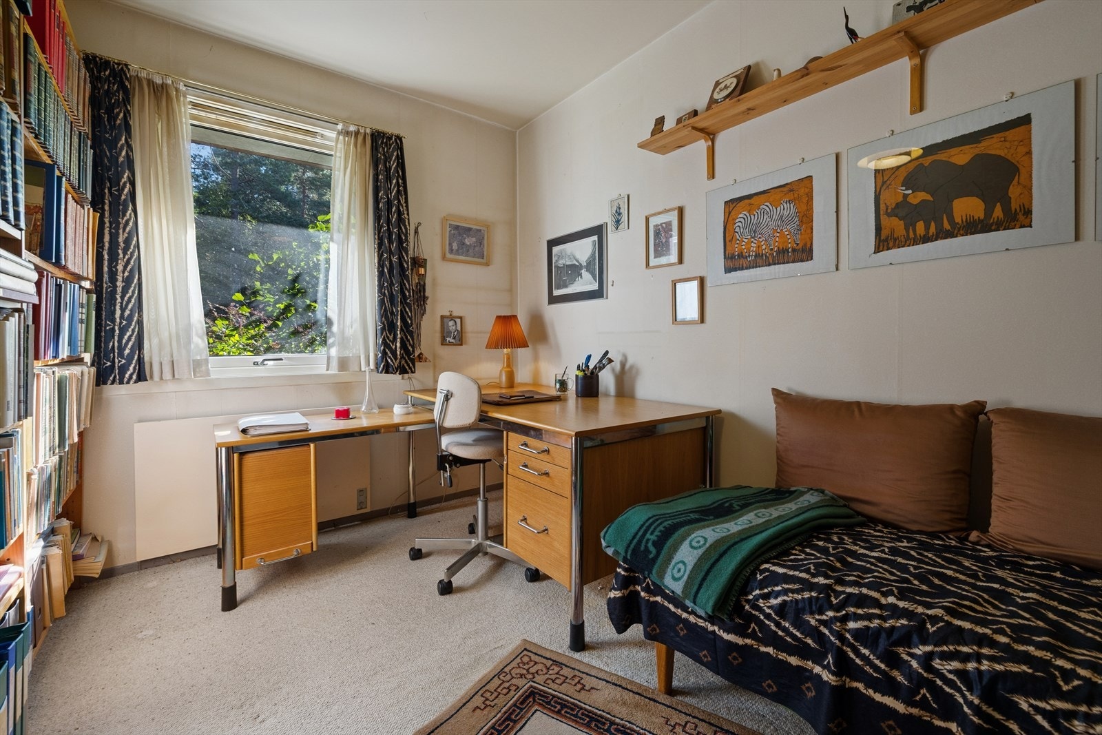 Soverommene har plass til seng, garderobeløsning og eventuelt andre småmøbler. Galleribilde