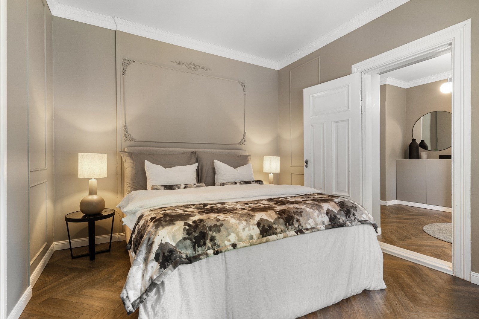 Det andre soverommet måler 12,5 m². Galleribilde