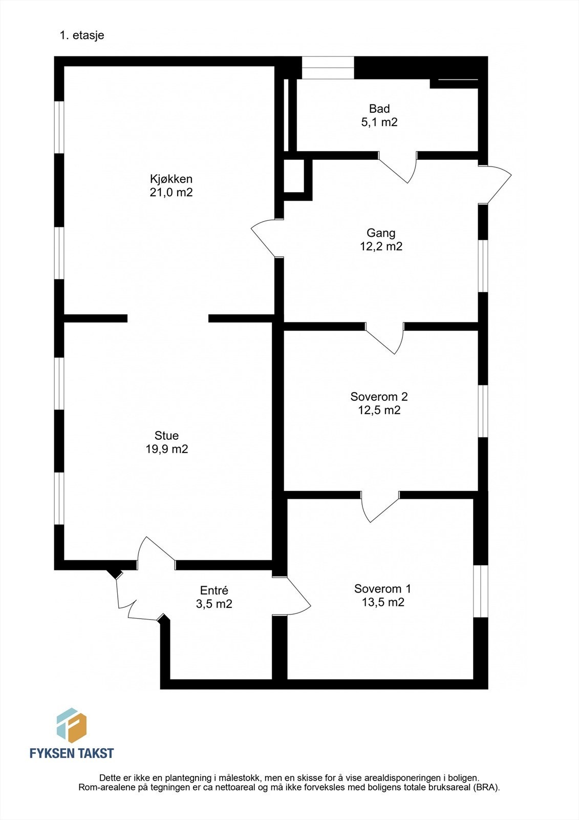 Plantegning. Galleribilde