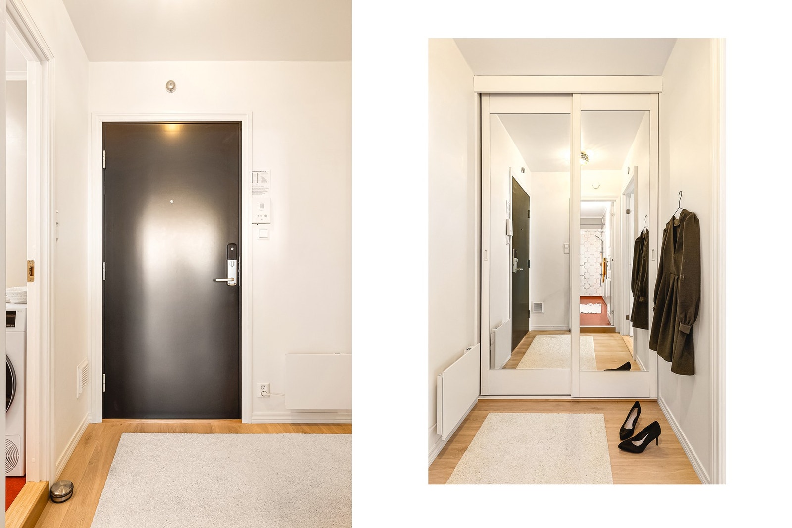 Velkommen inn til en lys og romslig gang som måler 4,3 m². Galleribilde