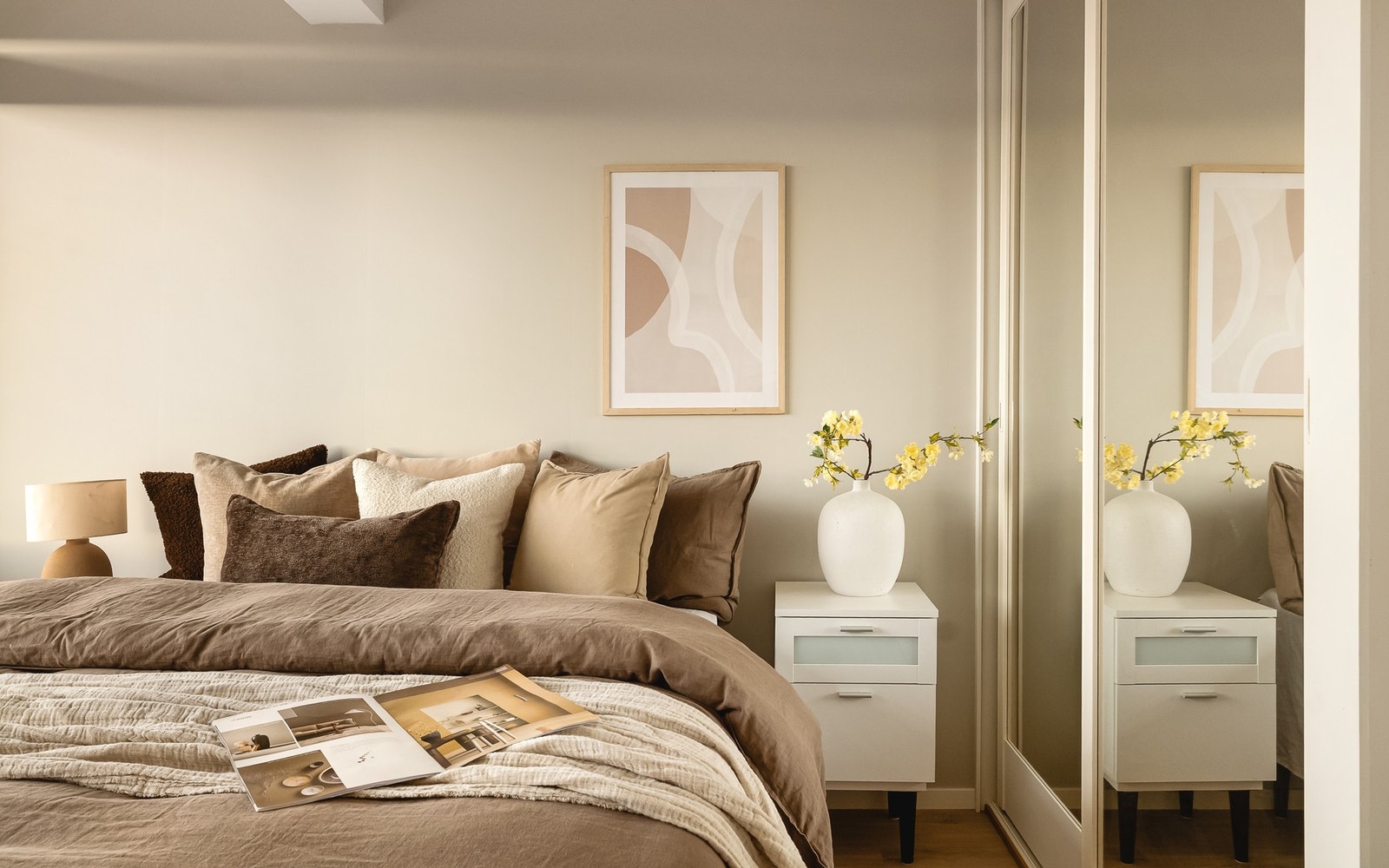 Soverommet ble oppgradert i 2024 med blant annet Elfa-innredning. Galleribilde