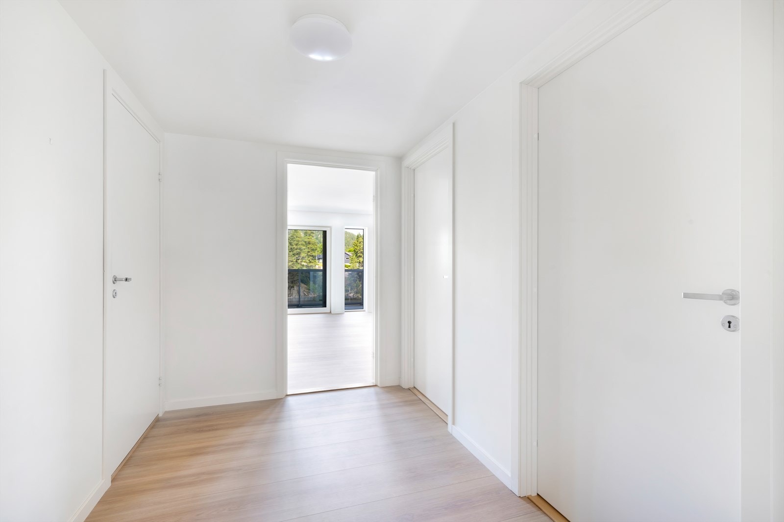 Fra gang mot stue. Galleribilde