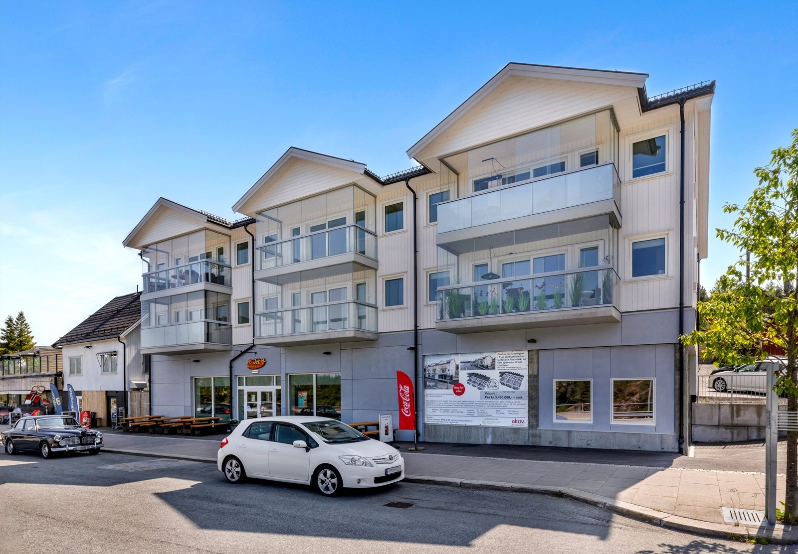 Leiligheten ligger i andre etasje. Galleribilde