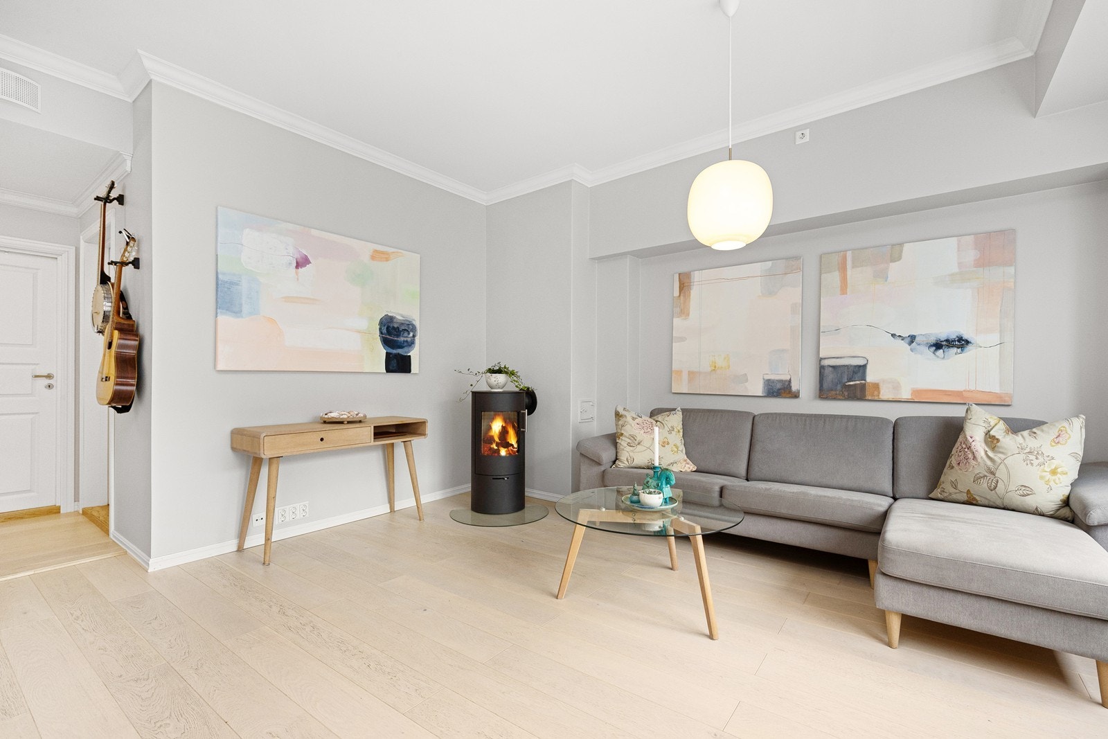 Peisovn som gir lun stemning Galleribilde