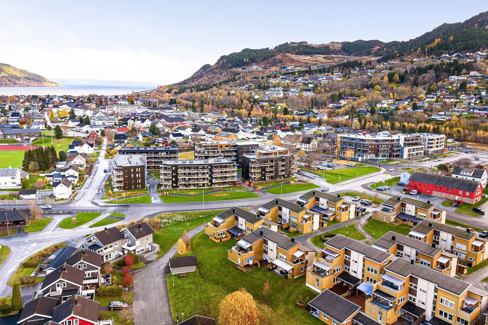 Dronefoto Galleribilde