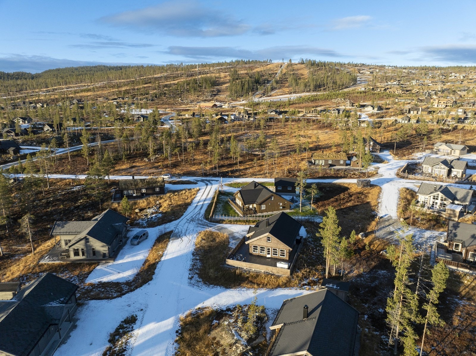 Hytta har umiddelbar nærhet til alt Turufjell har å by på Galleribilde