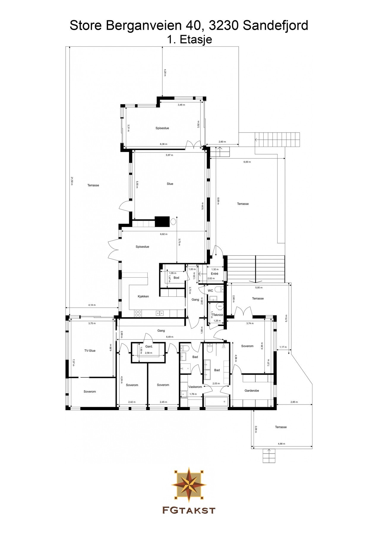Gjør deg kjent med planløsningen Galleribilde