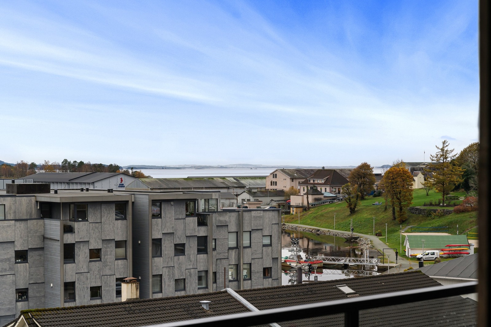 Utsikt i flere retninger Galleribilde