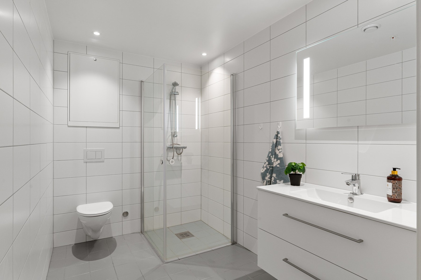 Helfliset baderom Galleribilde