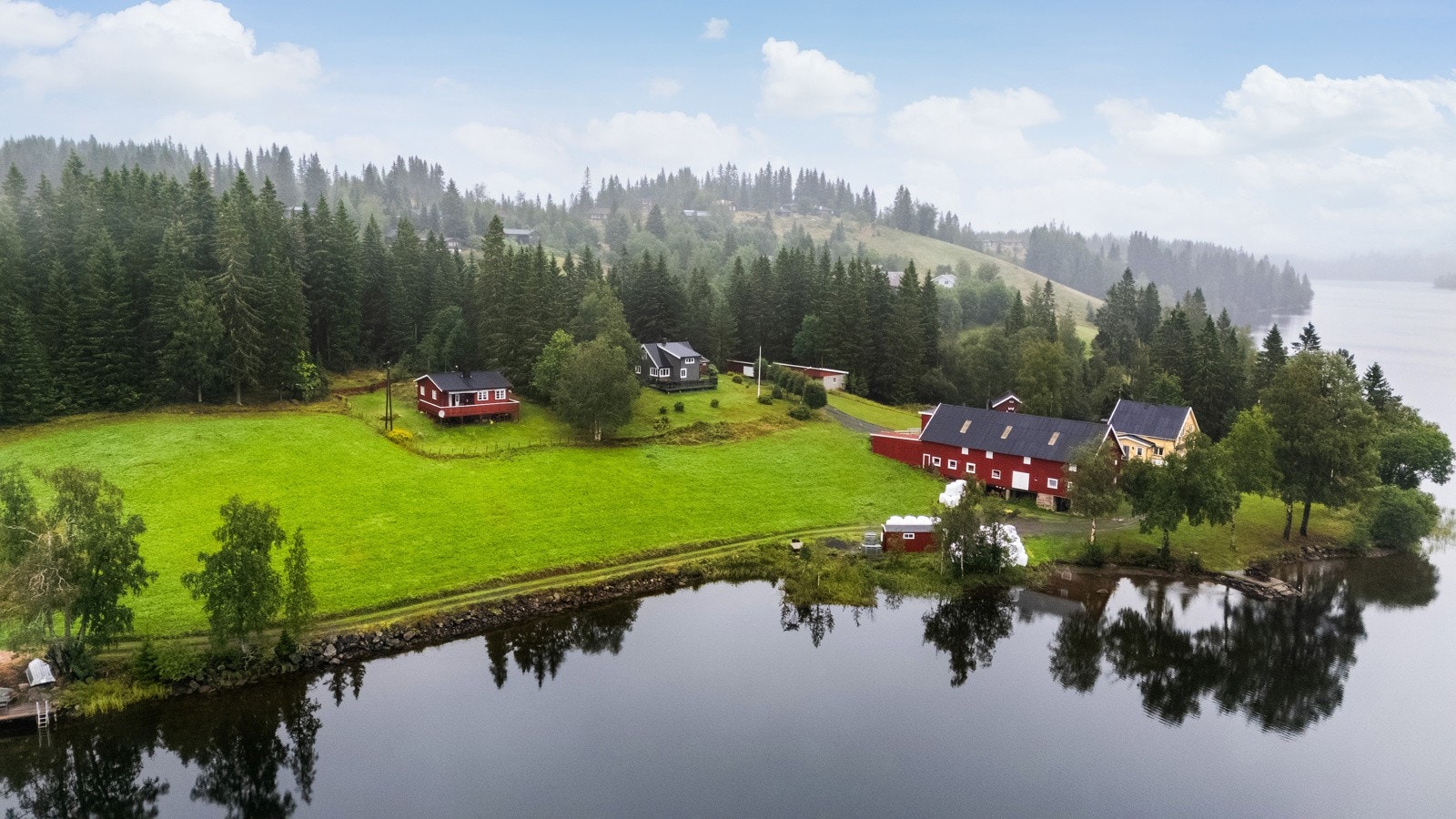 Beliggende i et idyllisk og naturskjønt område på populære Mylla i Nordmarka - kun 1 time fra Oslo! Galleribilde