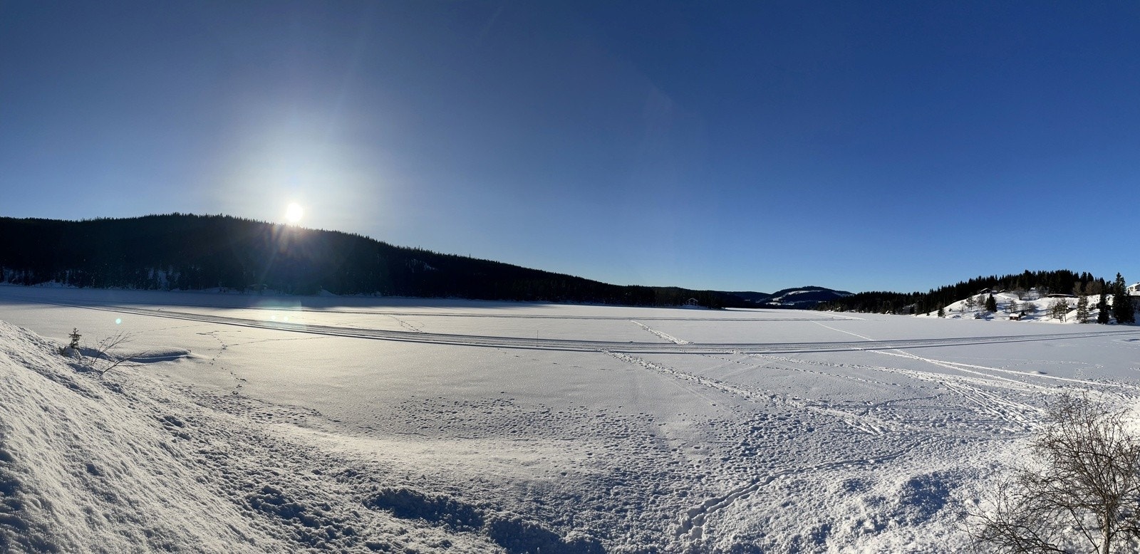 Mylla vinter Galleribilde