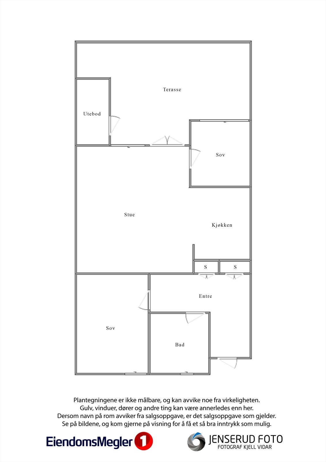 Plantegning Bæssmorjordet 11b Galleribilde