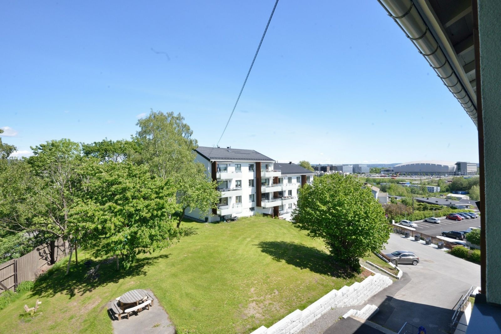 Utsikt over fellesområde Galleribilde