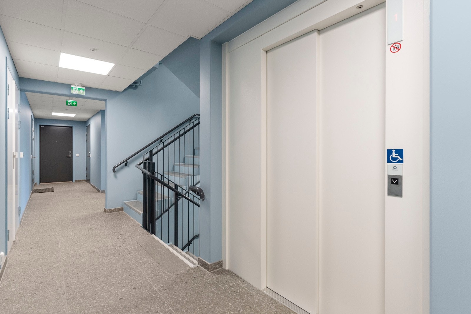 Heis til alle etasjeplan. Galleribilde