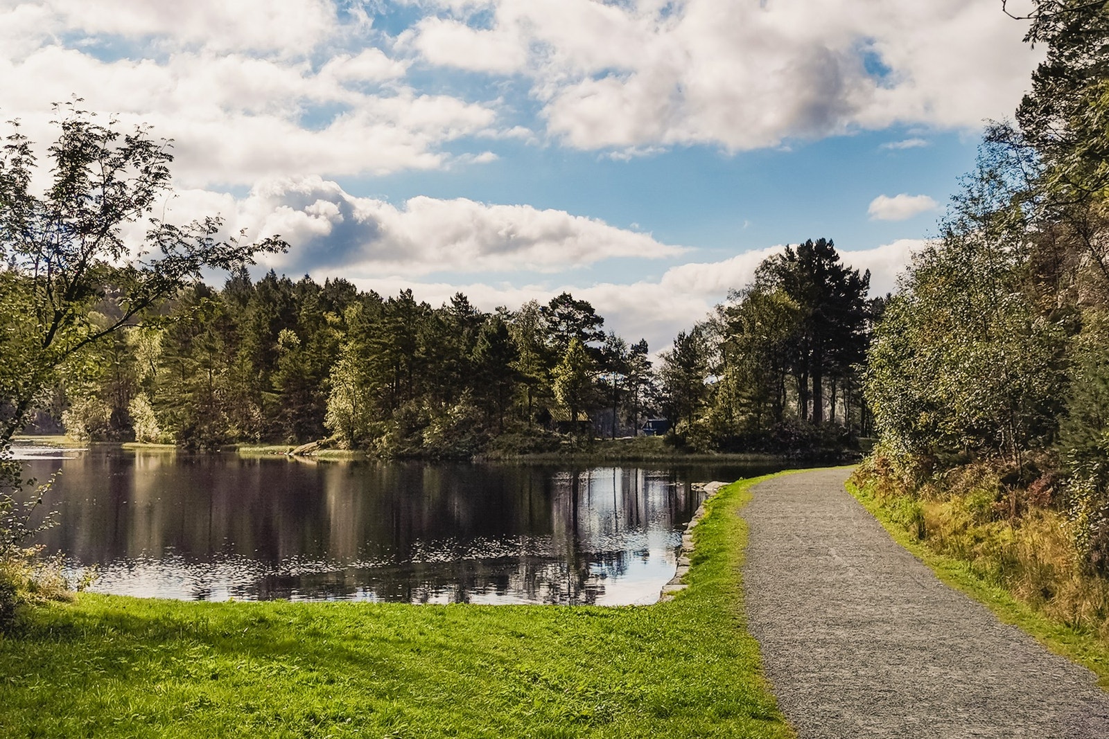 Krohnegaarden friluftsområde ligger i kort gangavstand fra boligen. Galleribilde