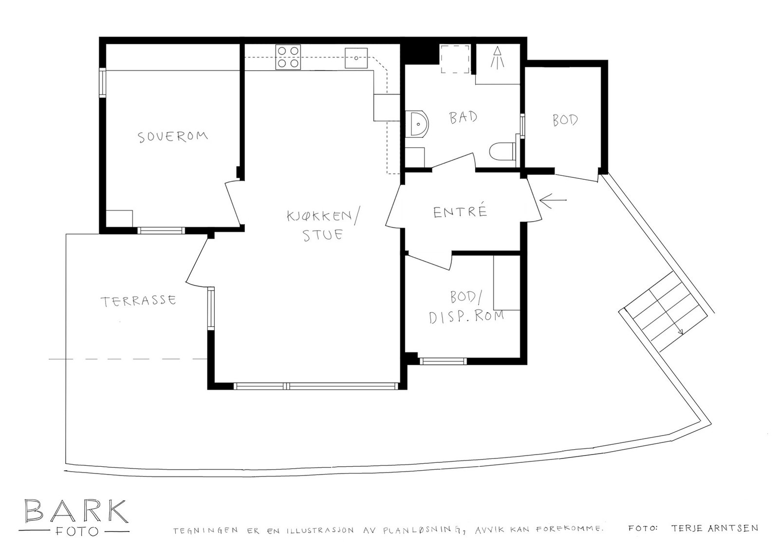 Plantegning. Galleribilde