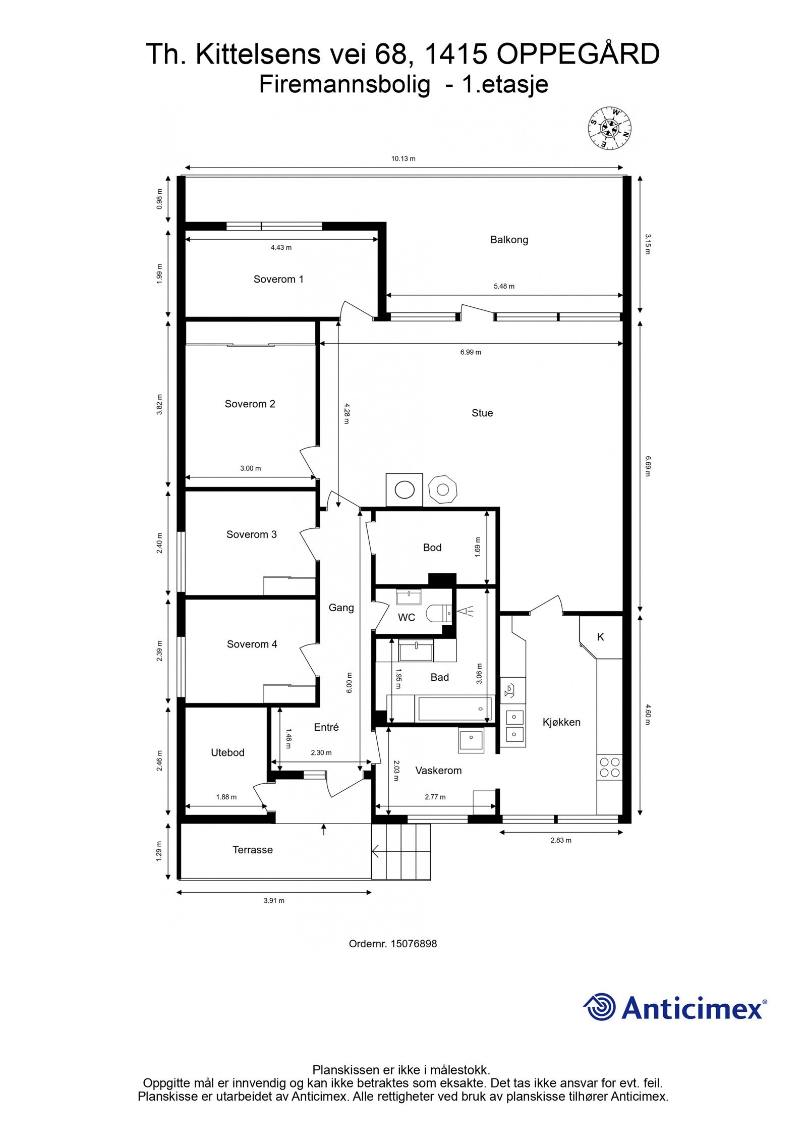 Plantegning-20741411-Firemannsbolig - 1.etasje Galleribilde