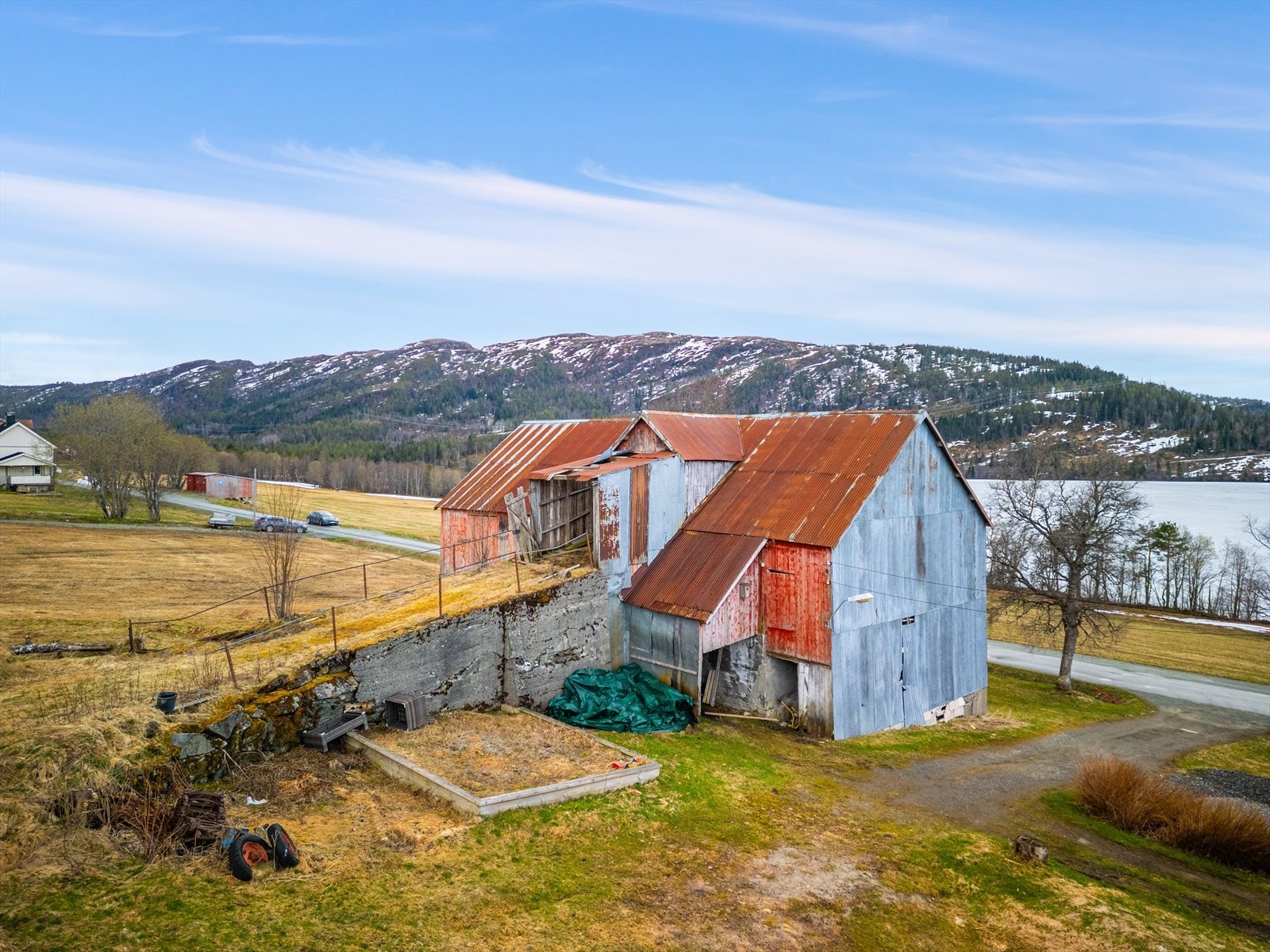 Dronefoto Galleribilde