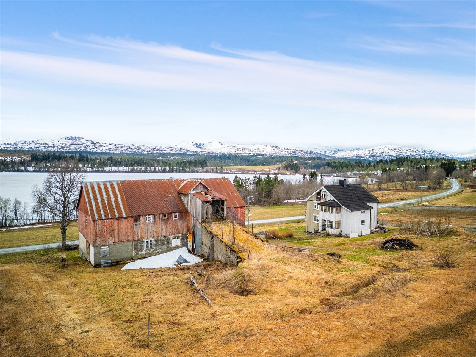 Dronefoto Galleribilde