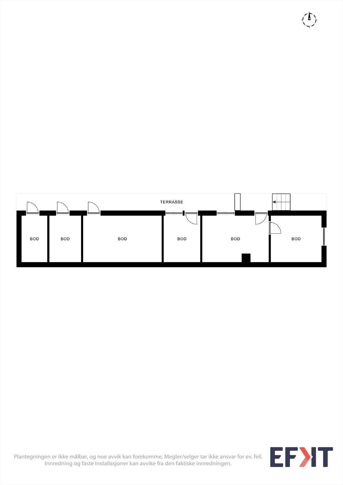 Vest på tomten er det et bryggerhus godt egnet for oppbevaring og lagring Galleribilde