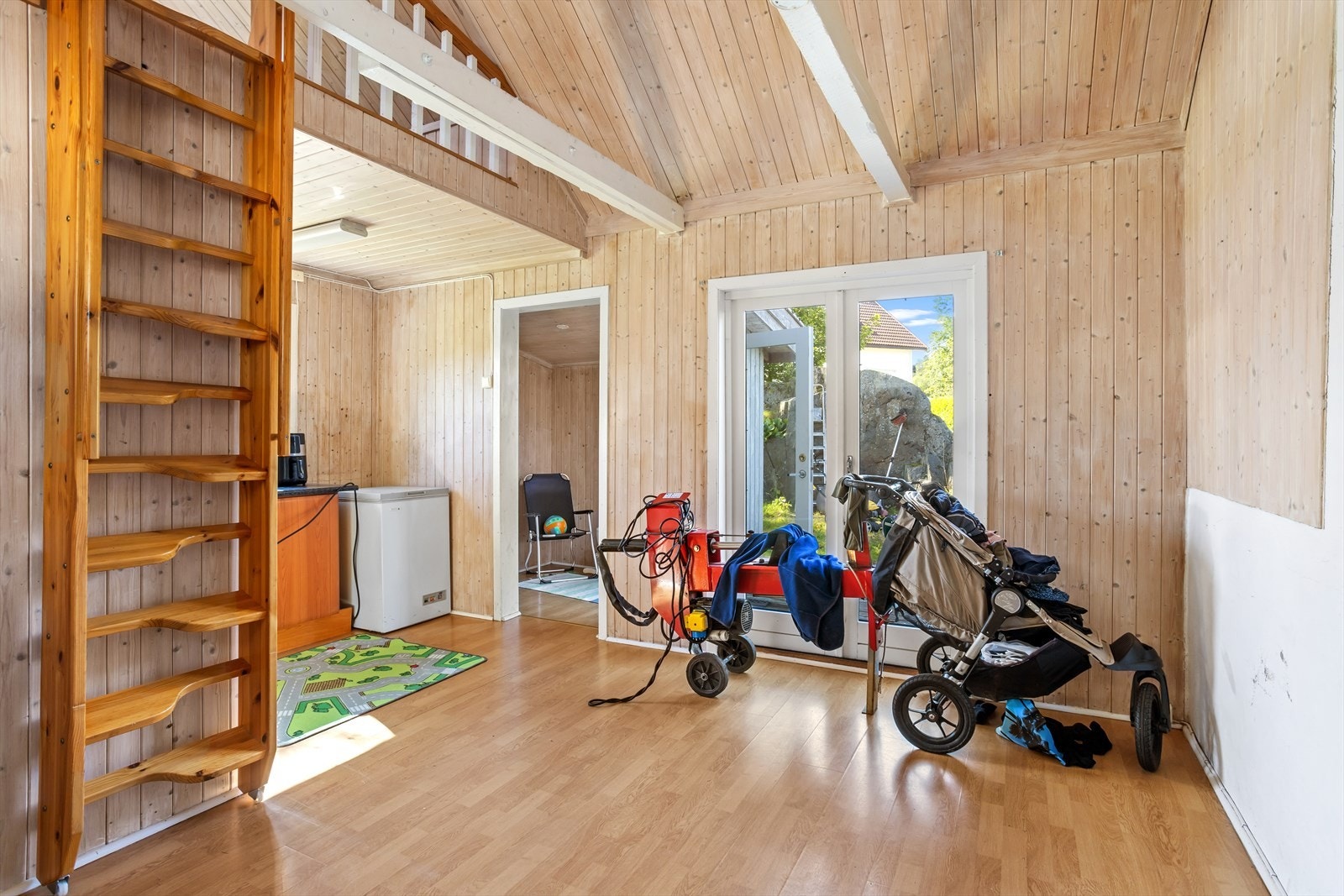 Trimrom i uthuset Galleribilde