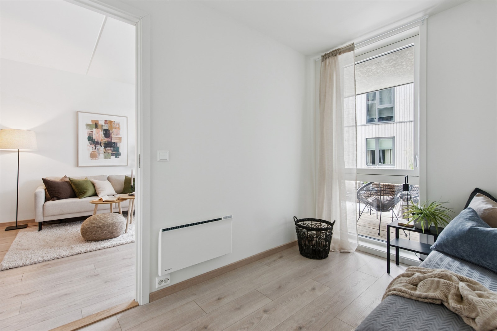 Også dette rommet har parkett på gulvet og behagelig vannbåren varme. Galleribilde