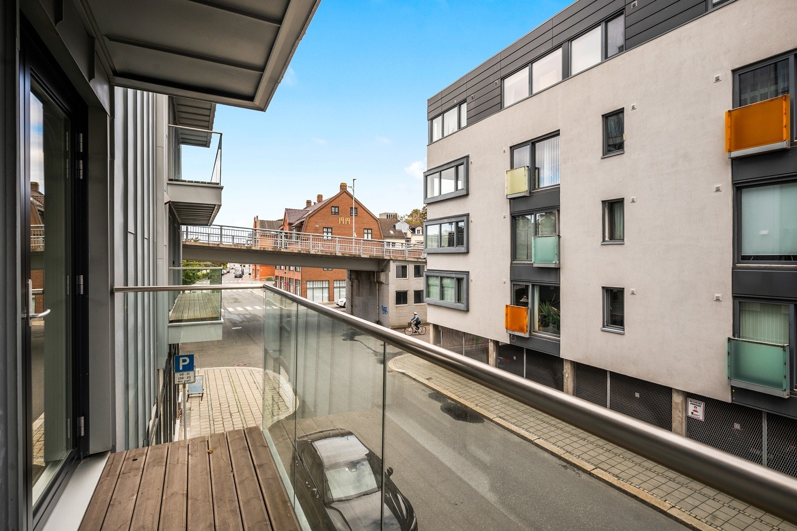 Balkong på 3 kvm. med utgang fra soverom Galleribilde