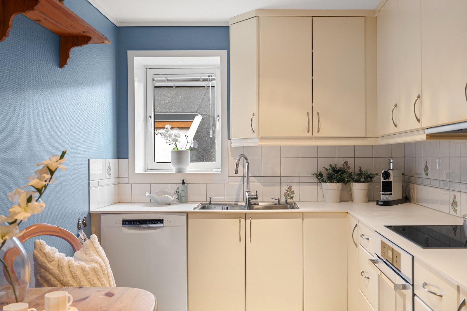 Kjøkkenet er godt ivaretatt. Galleribilde