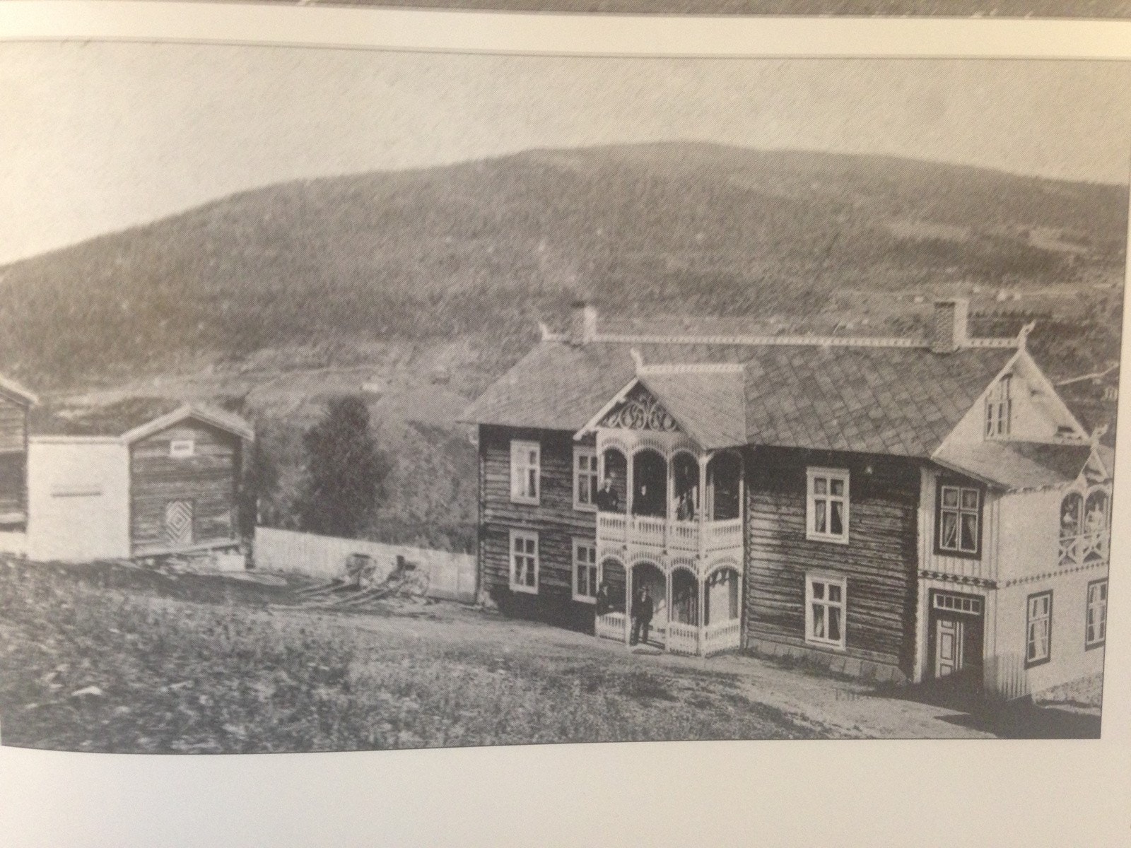 Hysjulien anno 1907. Galleribilde