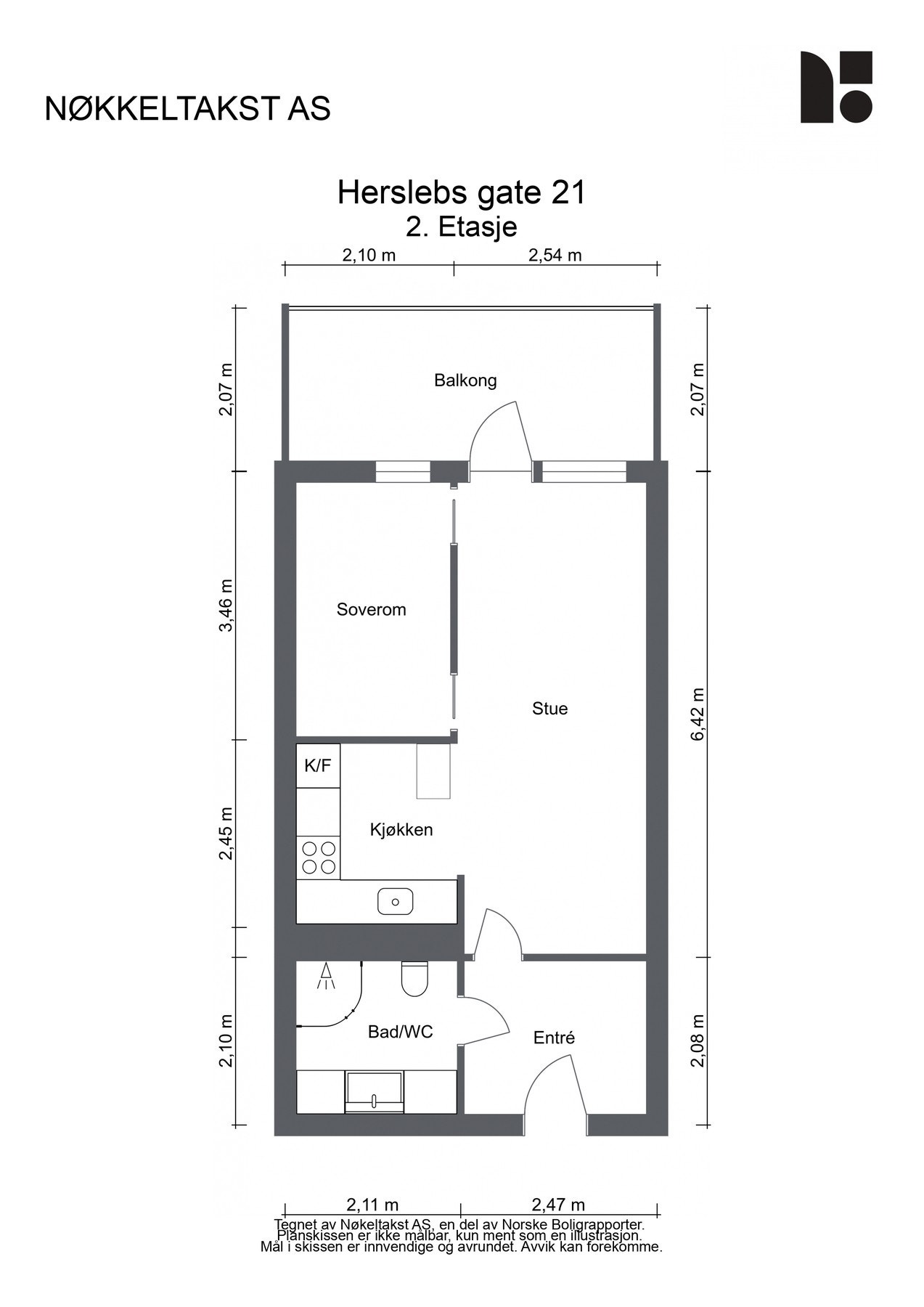 Plantegning. Galleribilde