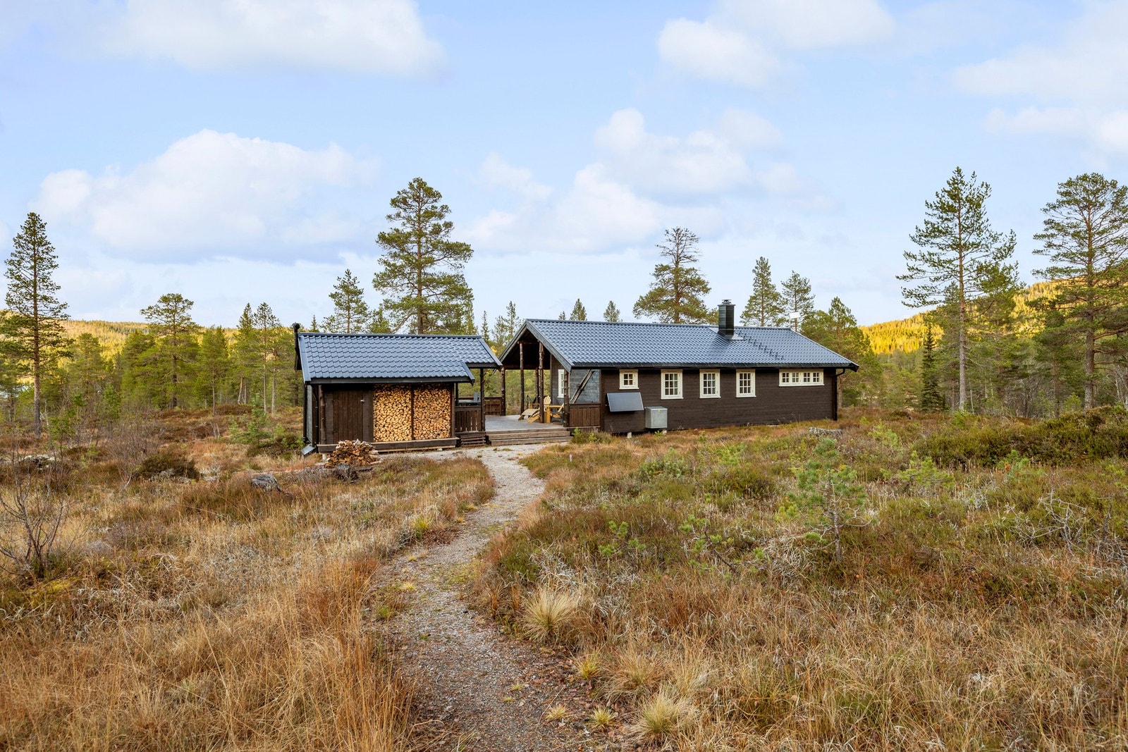 Det er kort gangavstand fra parkeringsplass Galleribilde