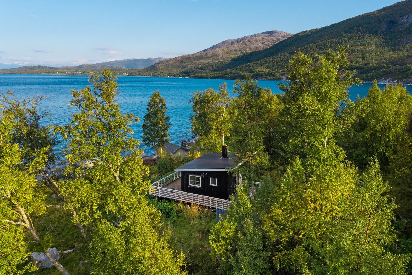 Solforholdene er også upåklagelige med sol store deler av dagen midtsommerstid Galleribilde