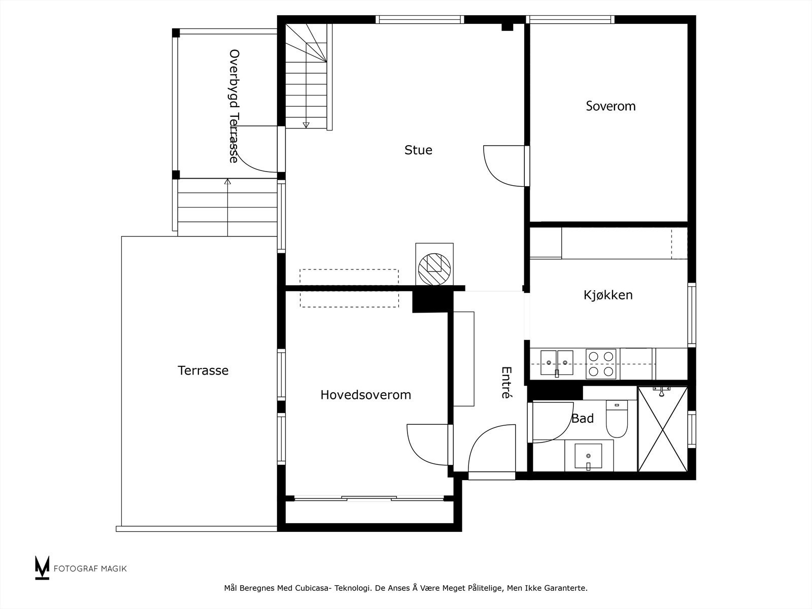 Alternativ plantegning, eksempel 2 Galleribilde