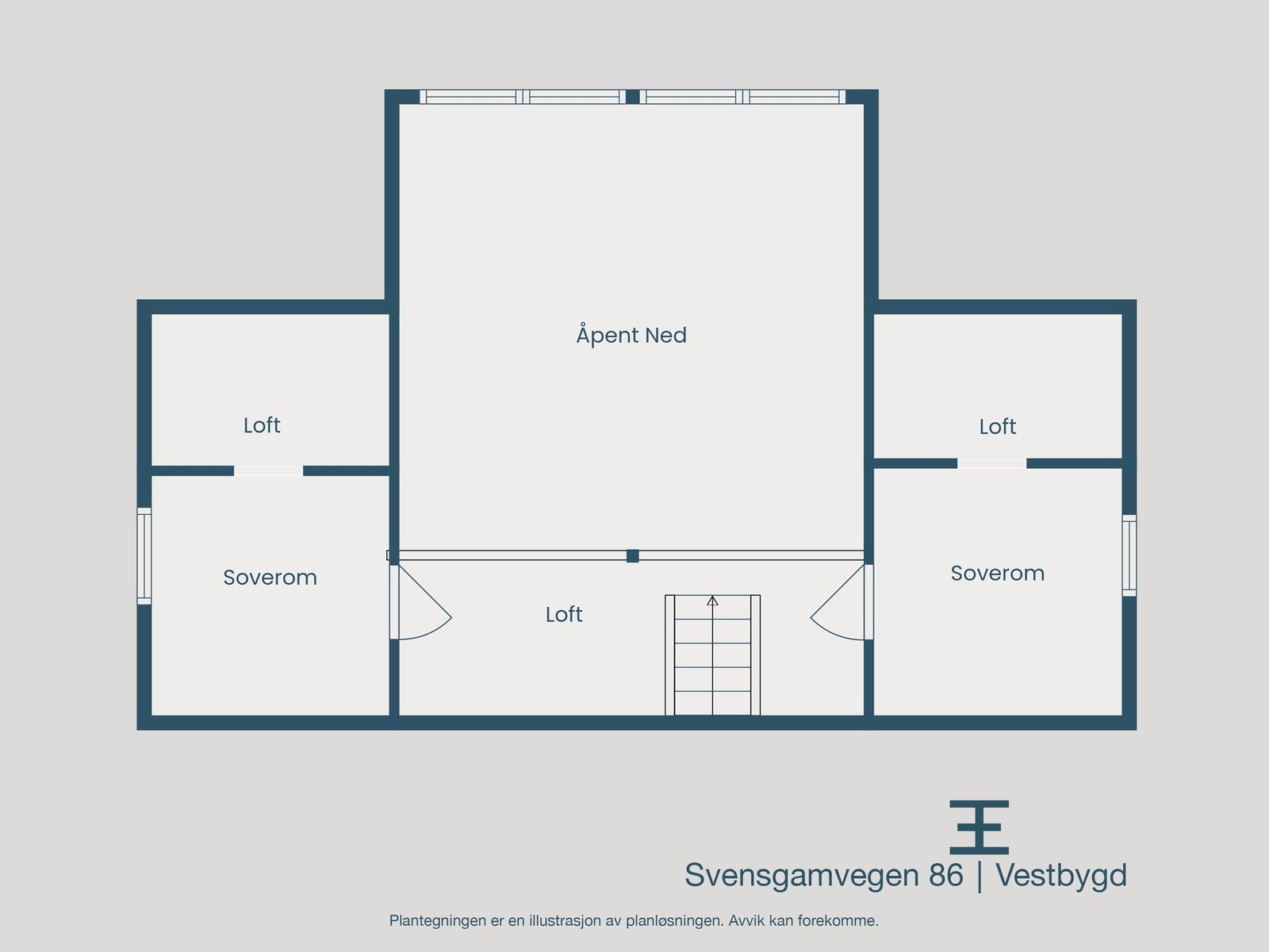 Plantegning hems Galleribilde