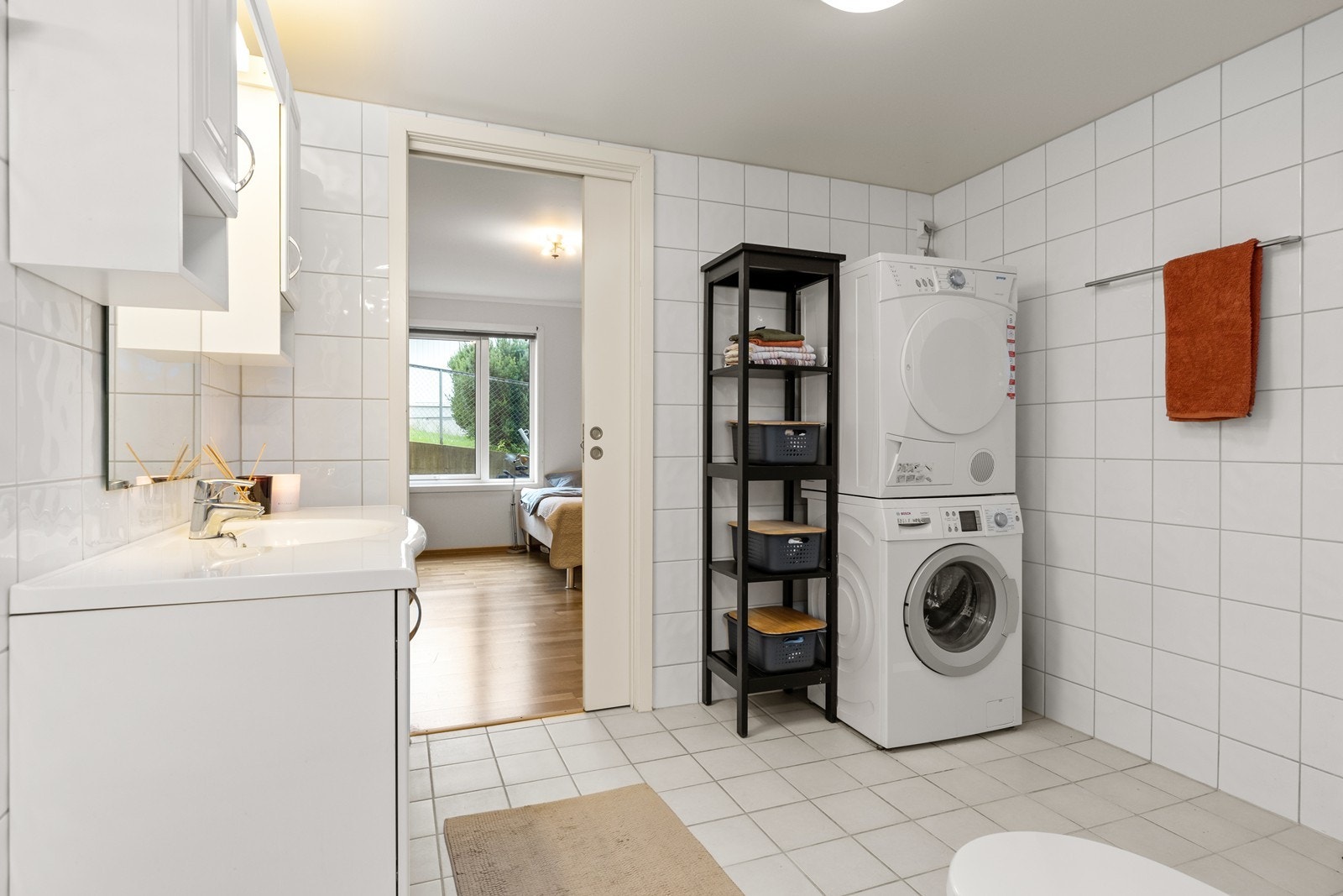 Opplegg for vaskerom og tørketrommel Galleribilde