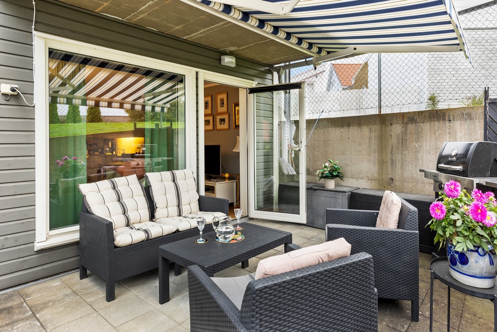 2-roms hjørneleilighet med tilbaketrukket beliggenhet i Fredrikstad sentrum Galleribilde